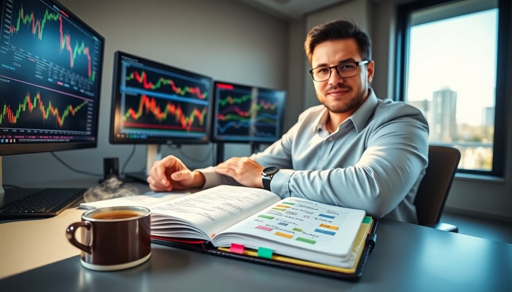 confident stock market navigation